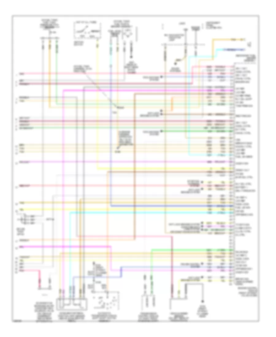 2 8L VIN T Engine Performance Wiring Diagram 4 of 4 for Cadillac CTS 2006