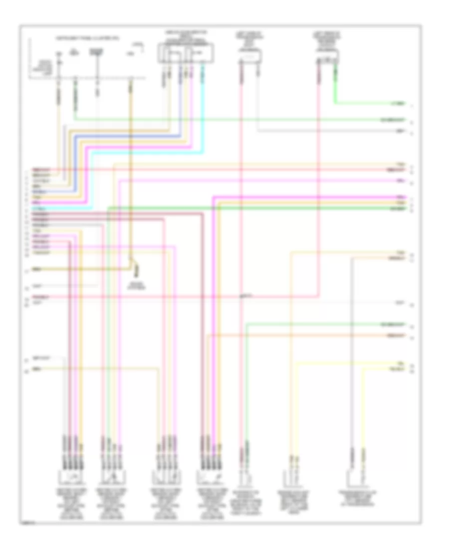 6 0L VIN U Engine Performance Wiring Diagram 4 of 5 for Cadillac CTS 2006