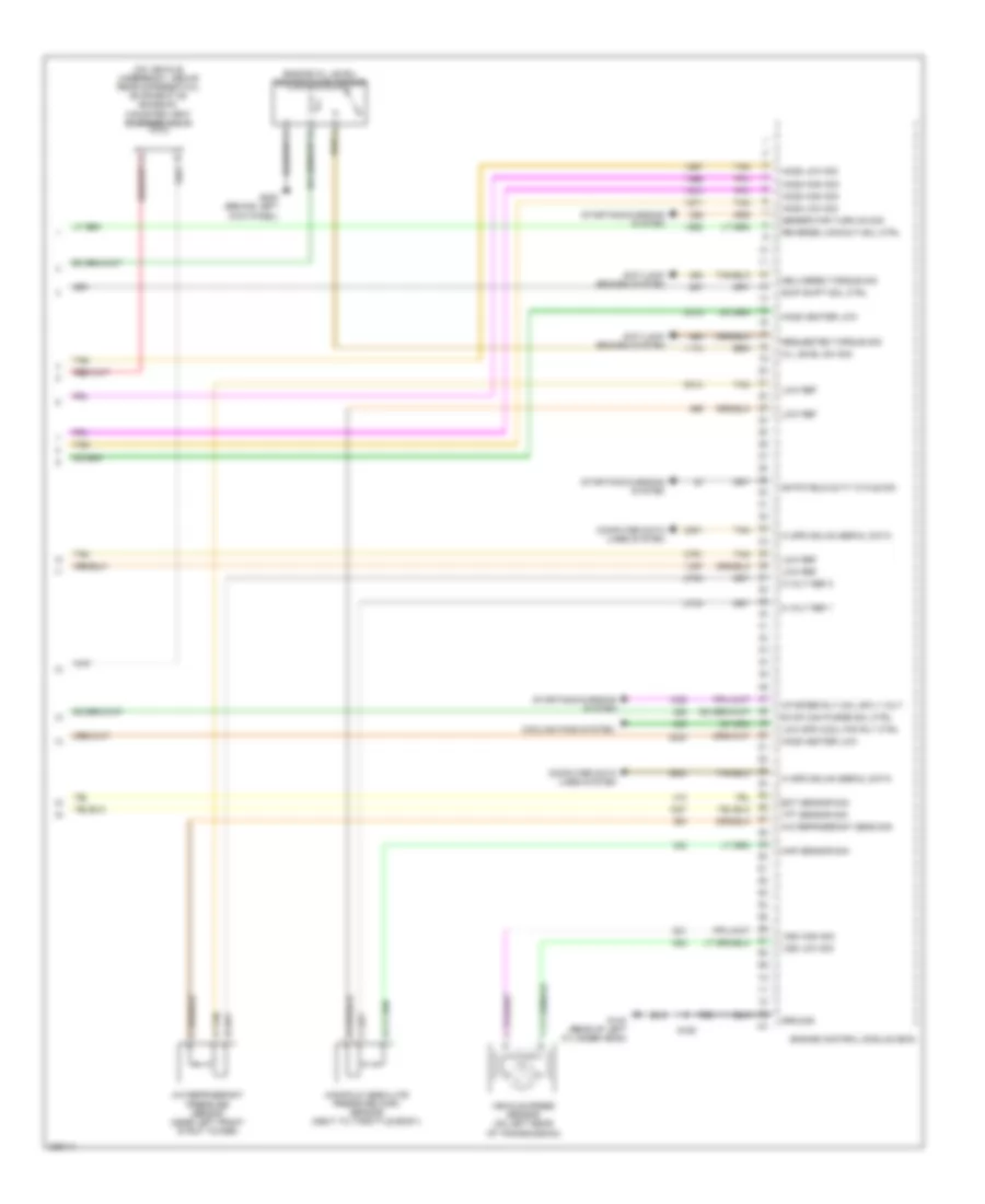 6.0L VIN U, Engine Performance Wiring Diagram (5 of 5) for Cadillac CTS 2006