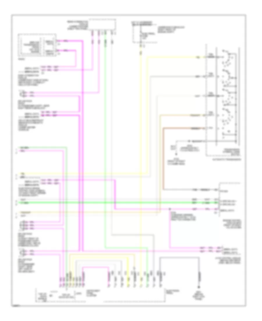 2 8L VIN T A T Wiring Diagram 2 of 2 for Cadillac CTS 2006