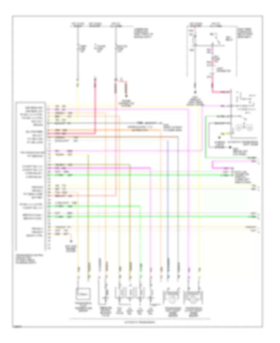 3 6L VIN 7 A T Wiring Diagram 1 of 2 for Cadillac CTS 2006