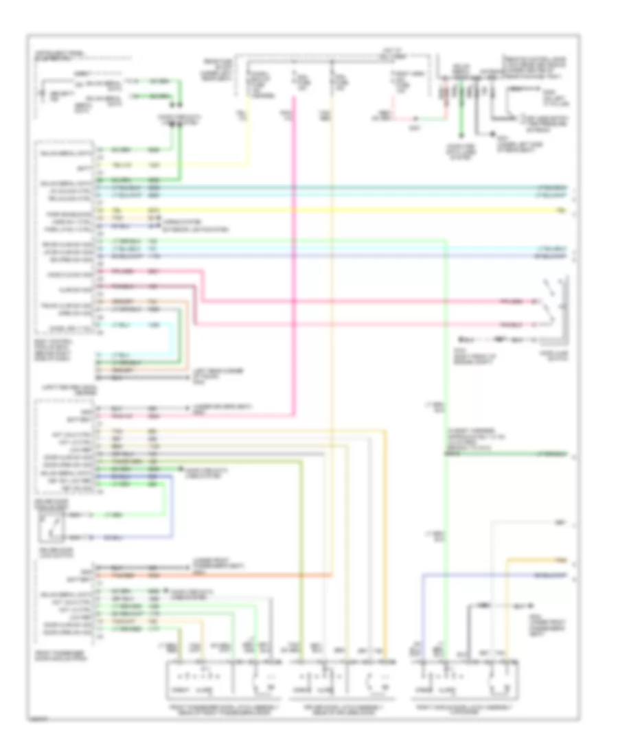 Forced Entry Wiring Diagram Hearse  Limousine 1 of 2 for Cadillac DTS 2006
