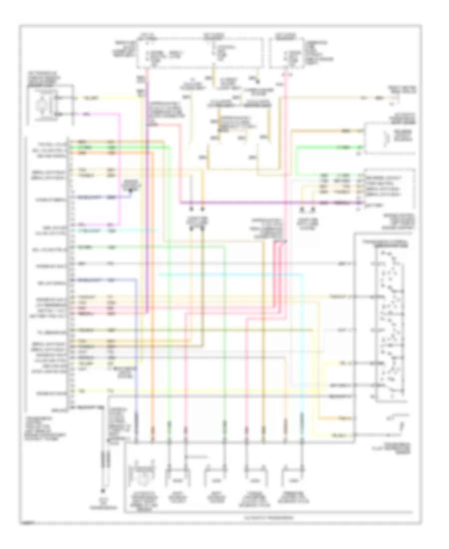 4 6L VIN Y A T Wiring Diagram for Cadillac DTS 2006