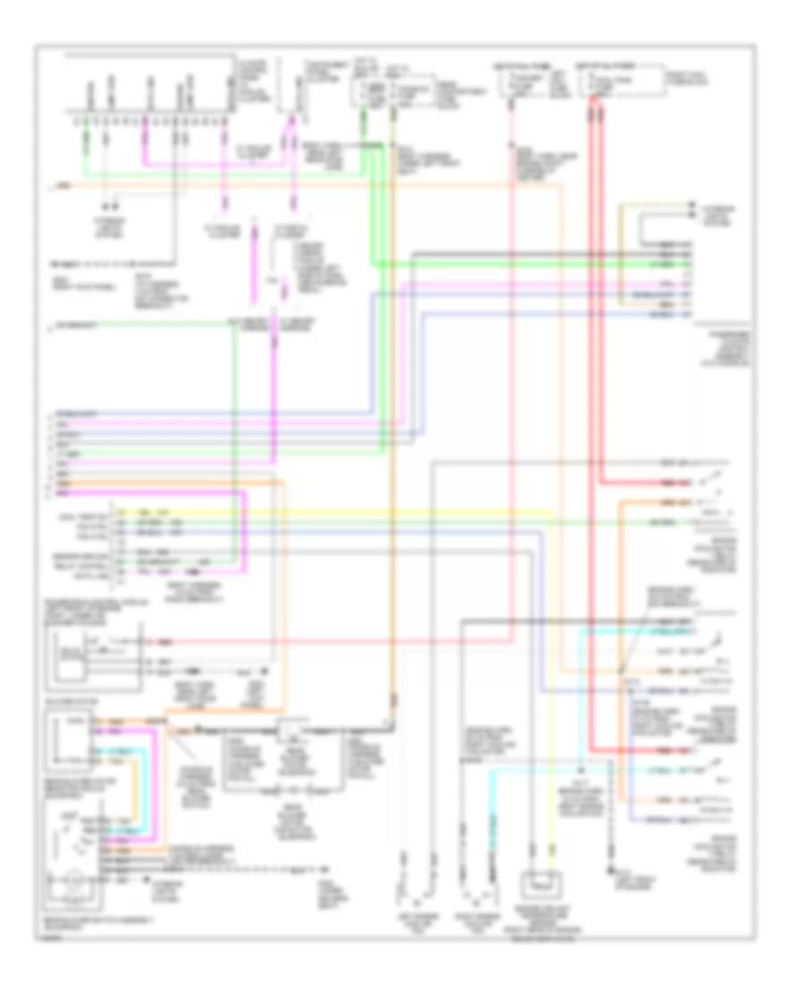 A C Wiring Diagram 2 of 2 for Cadillac DeVille 1998