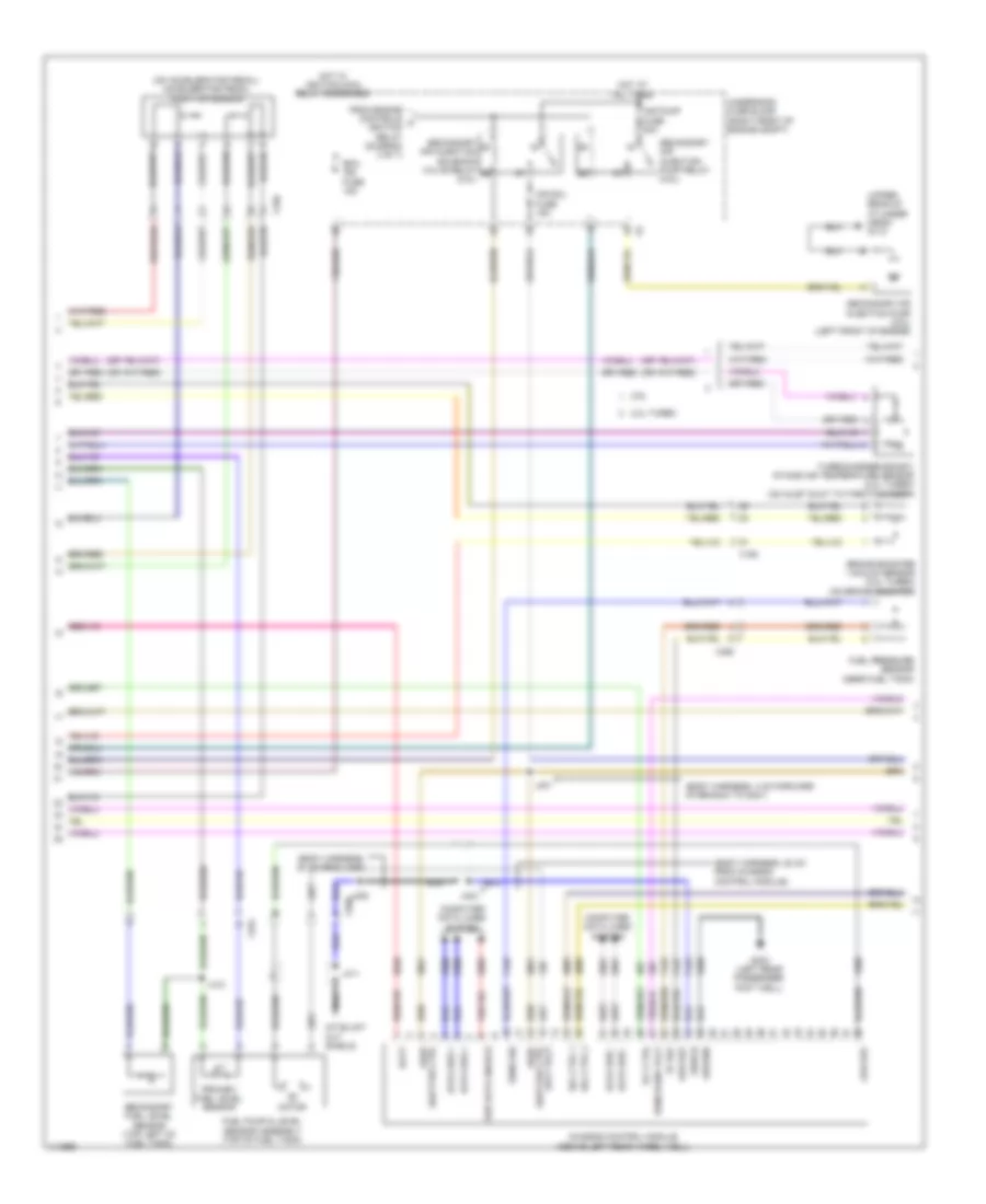 2.0L VIN X, Engine Performance Wiring Diagram (2 of 7) for Cadillac ATS Performance 2014