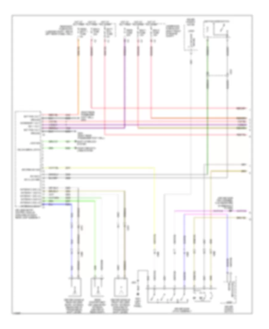 Power Door Locks Wiring Diagram with Passive Keyless Entry 1 of 4 for Cadillac ATS Performance 2014