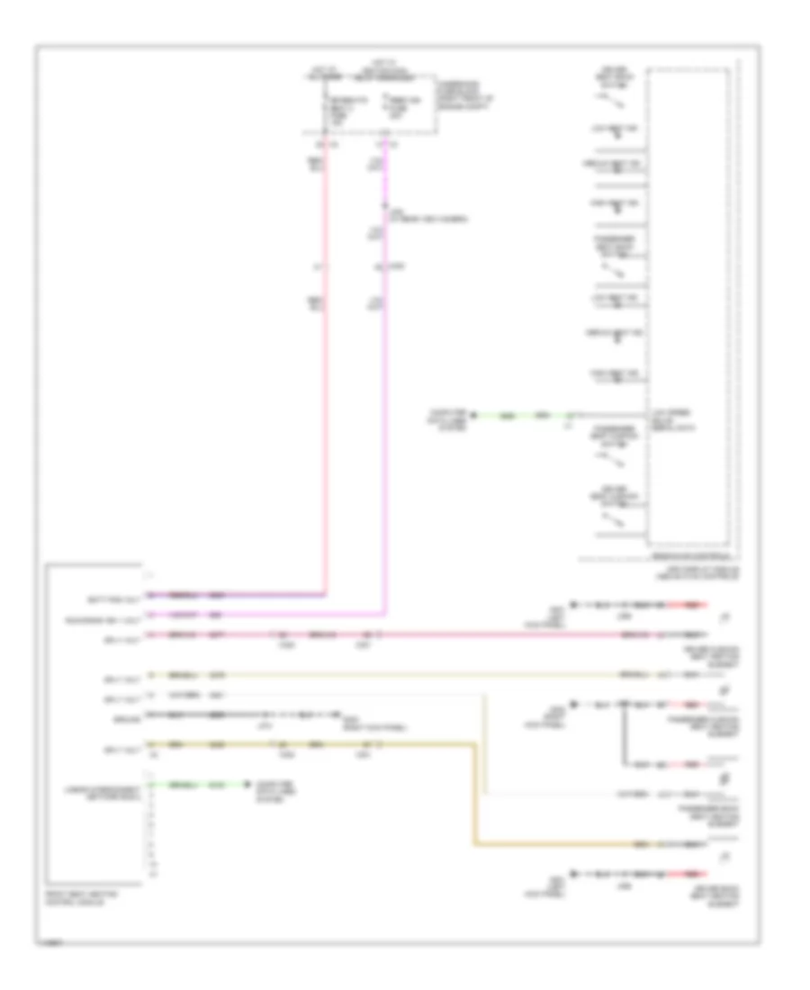 Heated Seats Wiring Diagram for Cadillac ATS Performance 2014