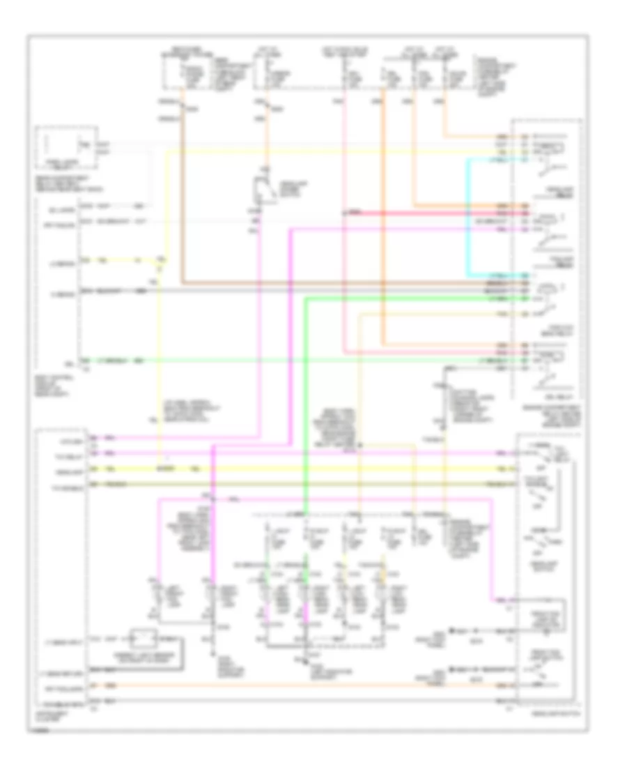 Headlight Wiring Diagram for Cadillac DeVille Concours 1998