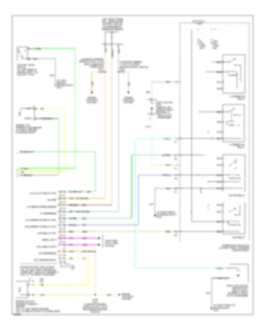 Automatic AC Wiring Diagram (3 of 3) for Cadillac SRX 2006