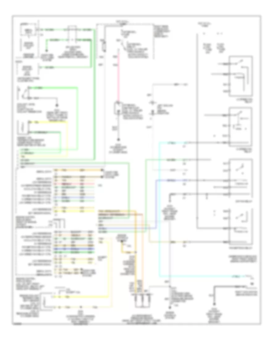Automatic AC Wiring Diagram (3 of 3) for Cadillac STS 2006