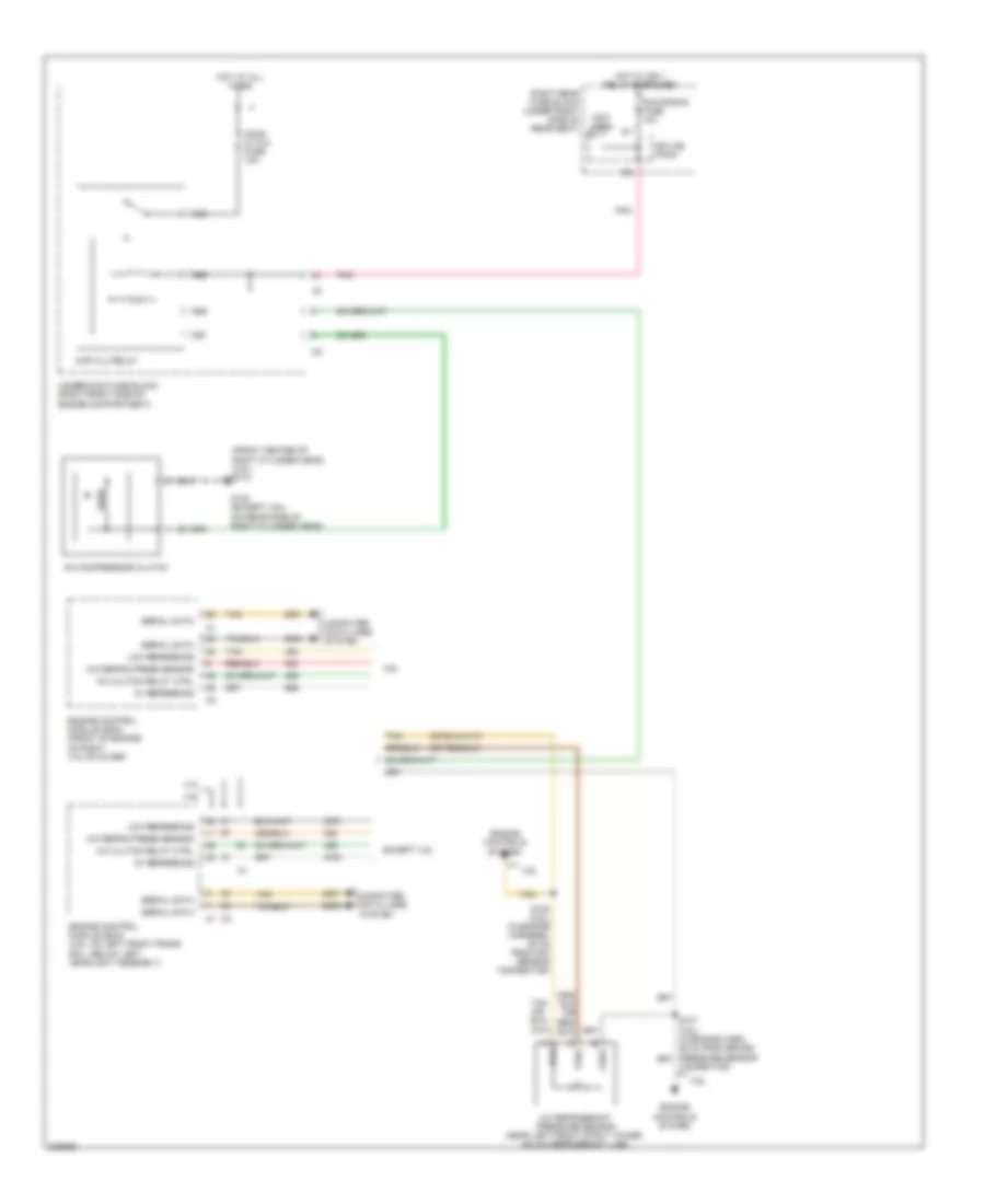 Compressor Wiring Diagram for Cadillac STS 2006