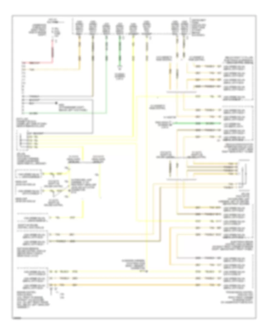 Computer Data Lines Wiring Diagram 1 of 2 for Cadillac STS 2006
