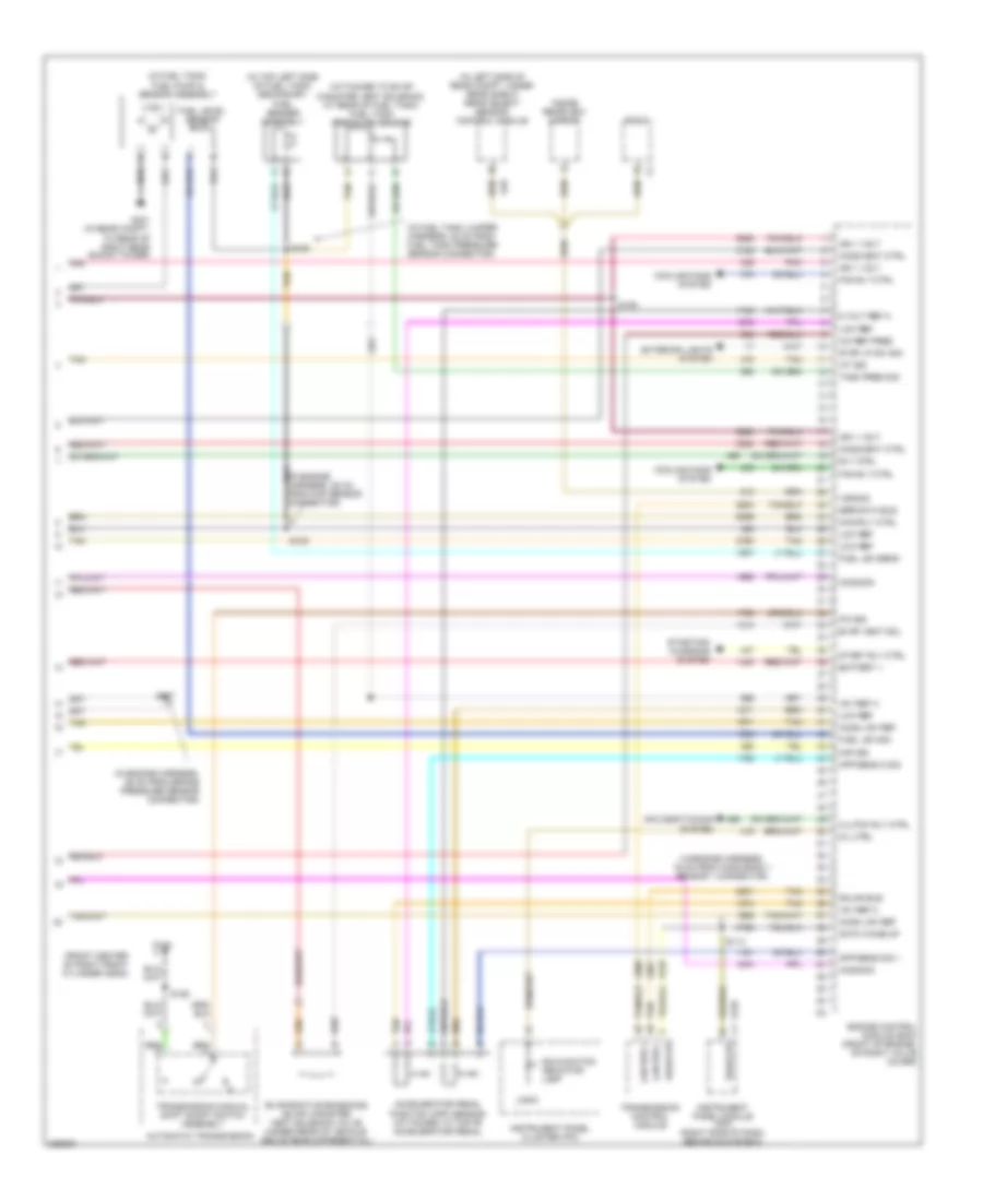 3.6L VIN 7, Engine Performance Wiring Diagram (4 of 4) for Cadillac STS 2006