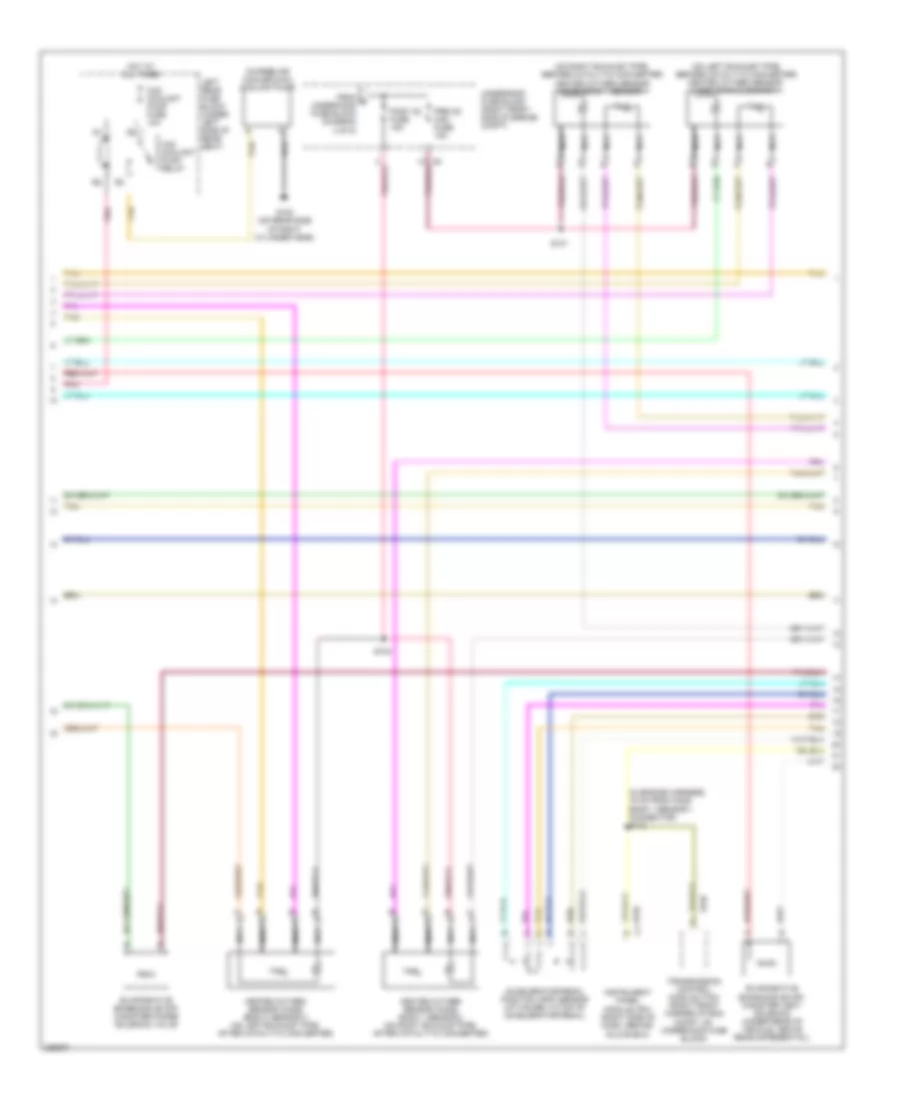 4 4L VIN D Engine Performance Wiring Diagram 2 of 5 for Cadillac STS 2006