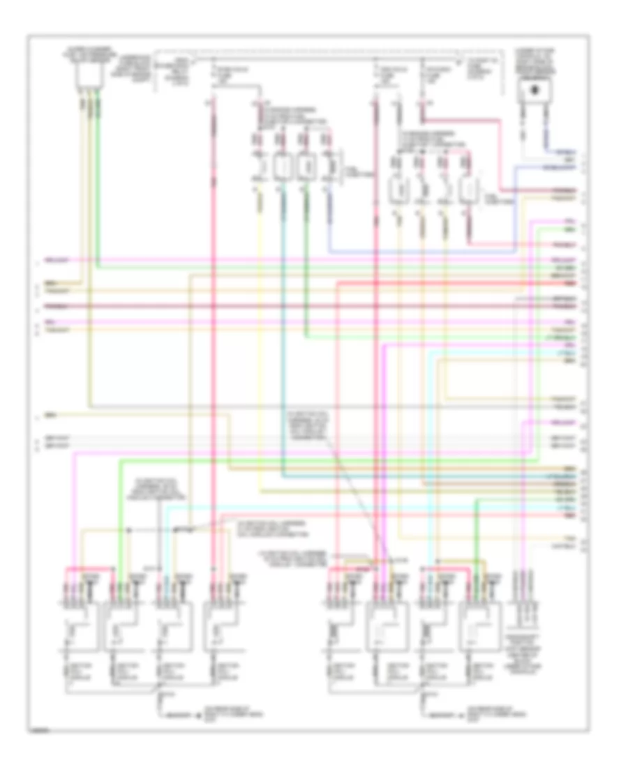 4.4L VIN D, Engine Performance Wiring Diagram (4 of 5) for Cadillac STS 2006