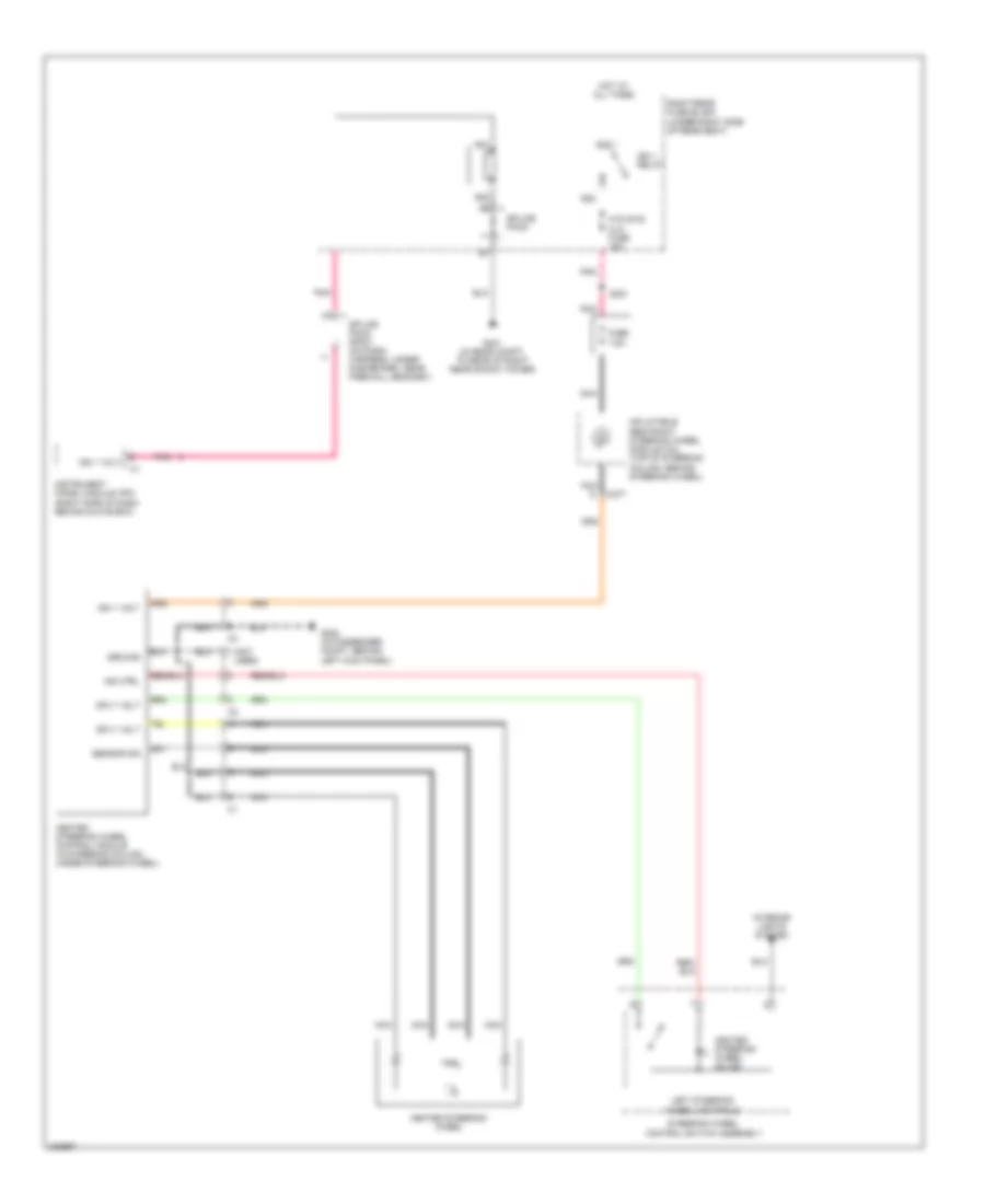 Heated Steering Wheel Wiring Diagram for Cadillac STS 2006