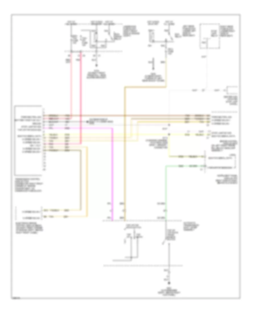 4.4L VIN D, AT Wiring Diagram for Cadillac STS 2006