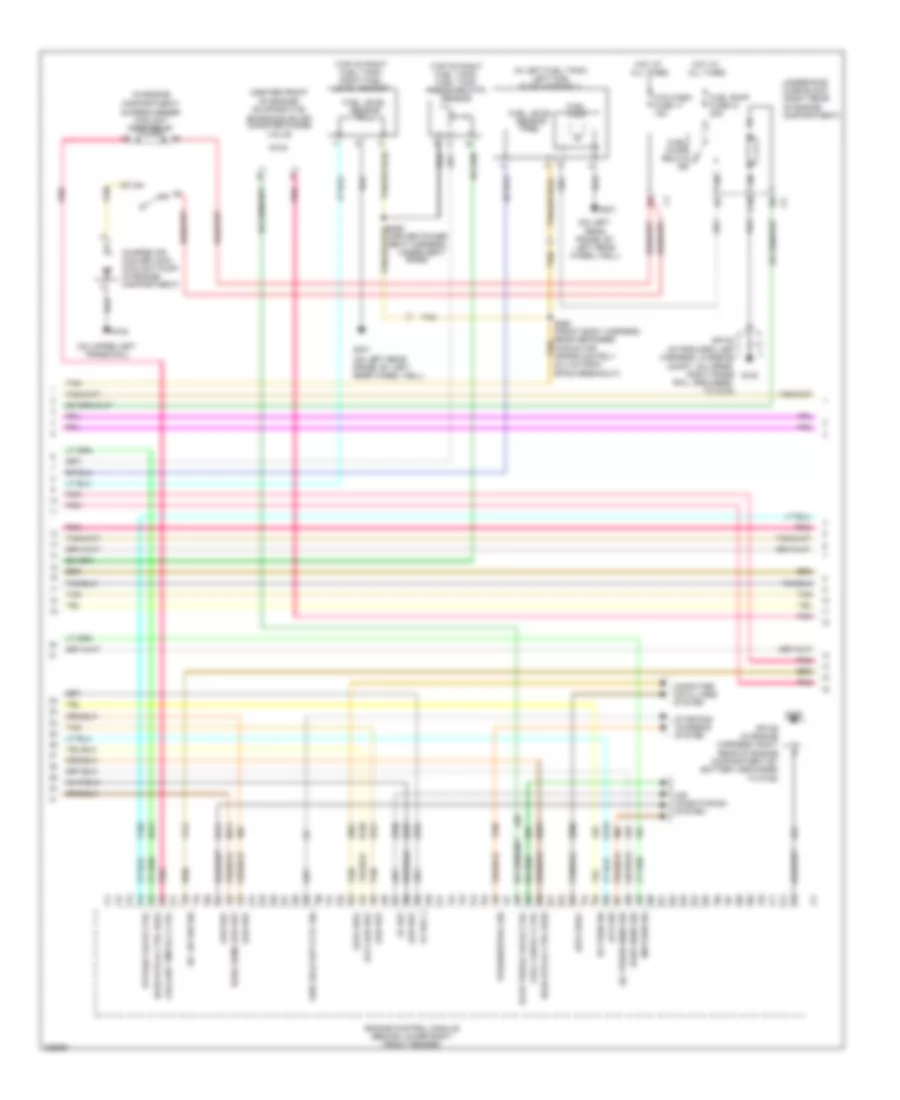 4 4L VIN D Engine Performance Wiring Diagram 3 of 5 for Cadillac XDiscovery 2006