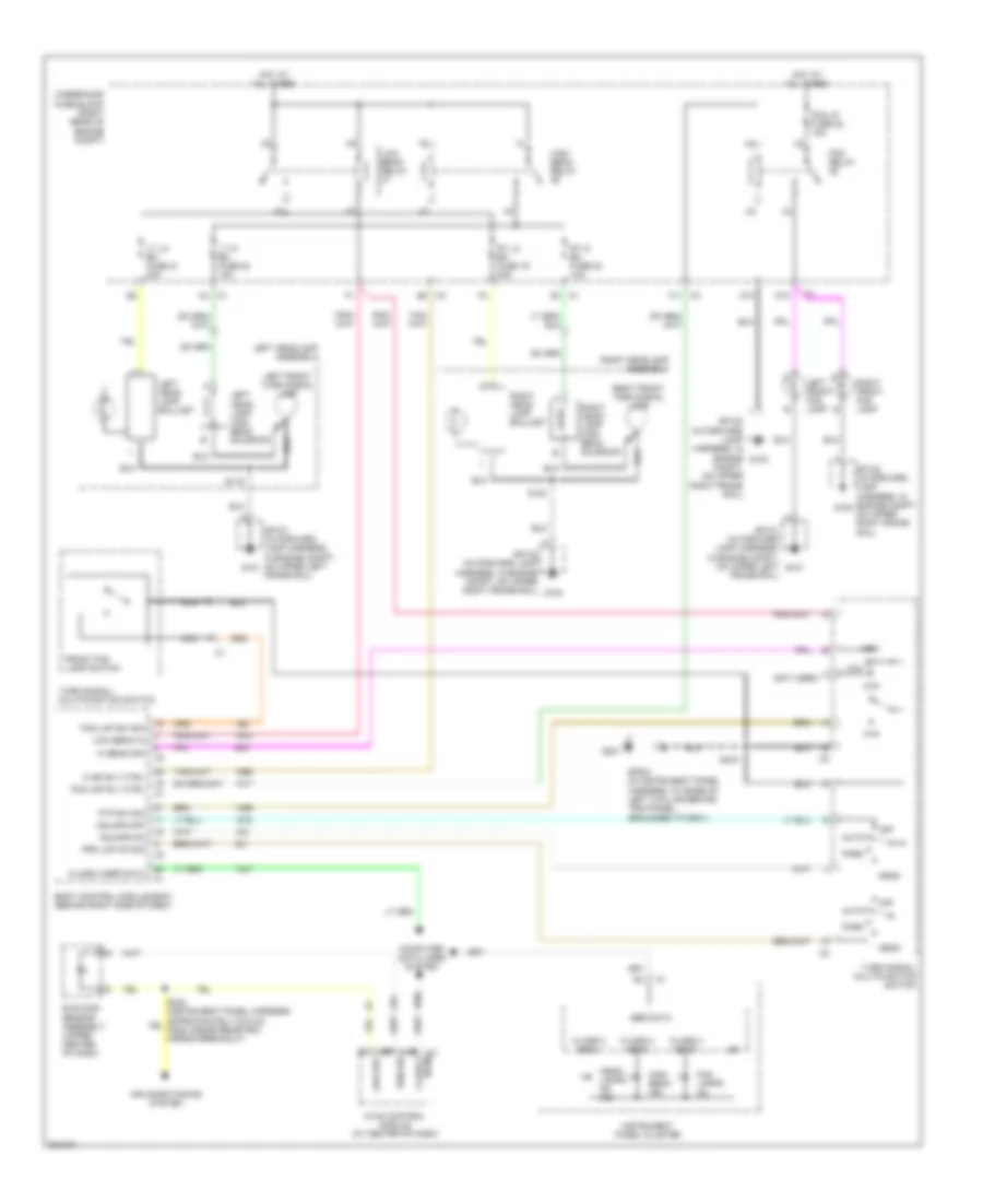 Headlights Wiring Diagram for Cadillac XDiscovery 2006