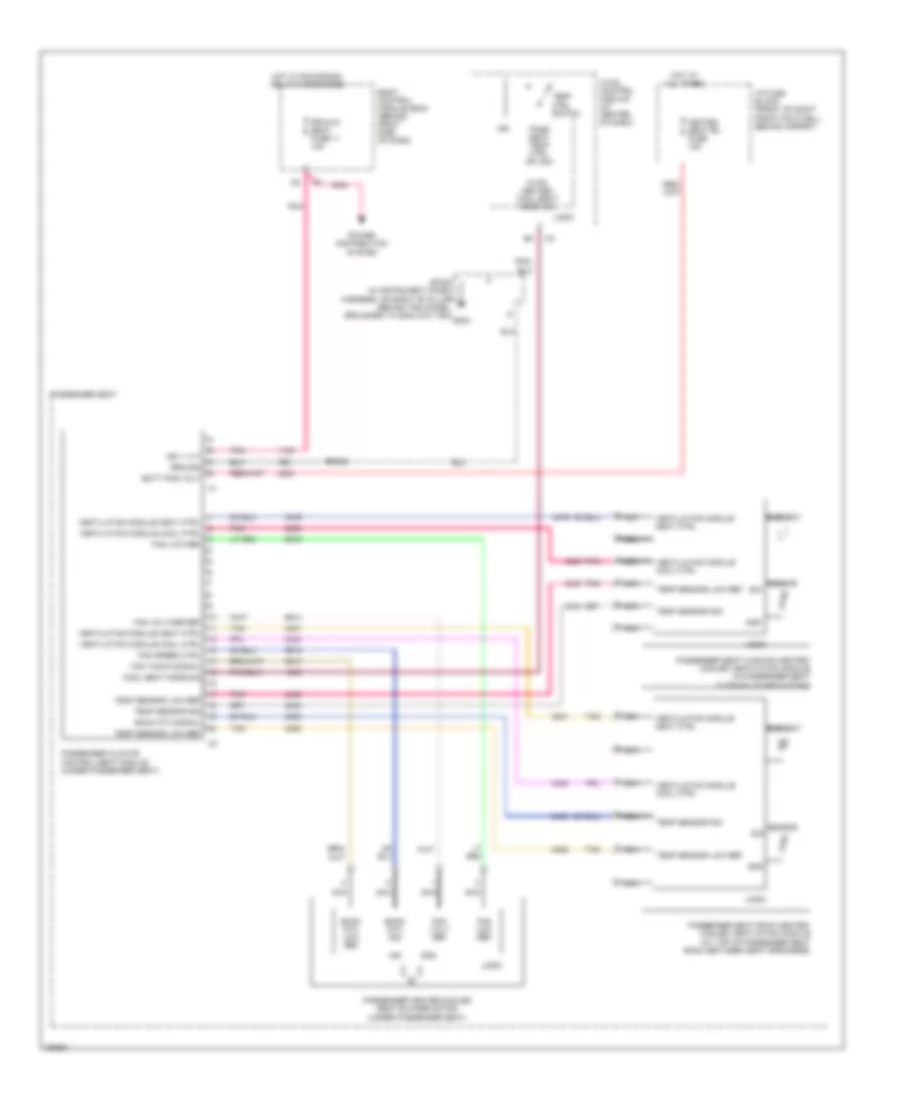 Passenger Climate Control Seat Wiring Diagram for Cadillac XDiscovery 2006