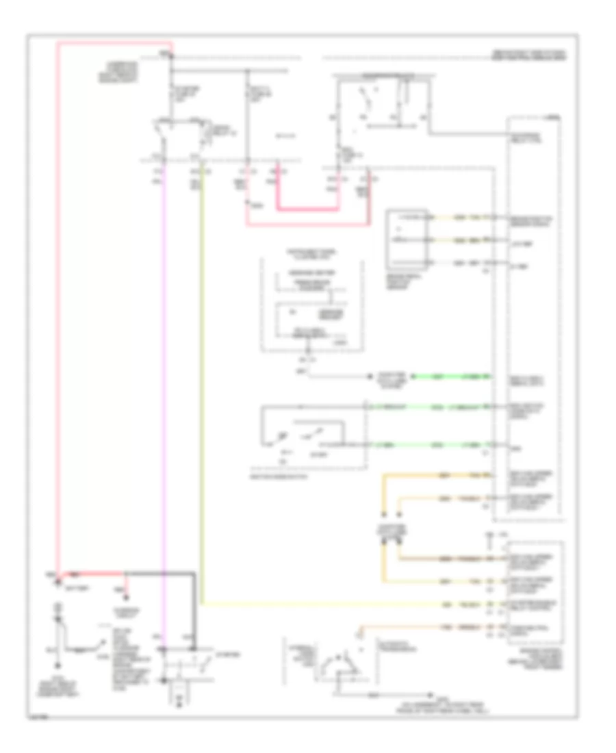 Starting Wiring Diagram for Cadillac XDiscovery 2006