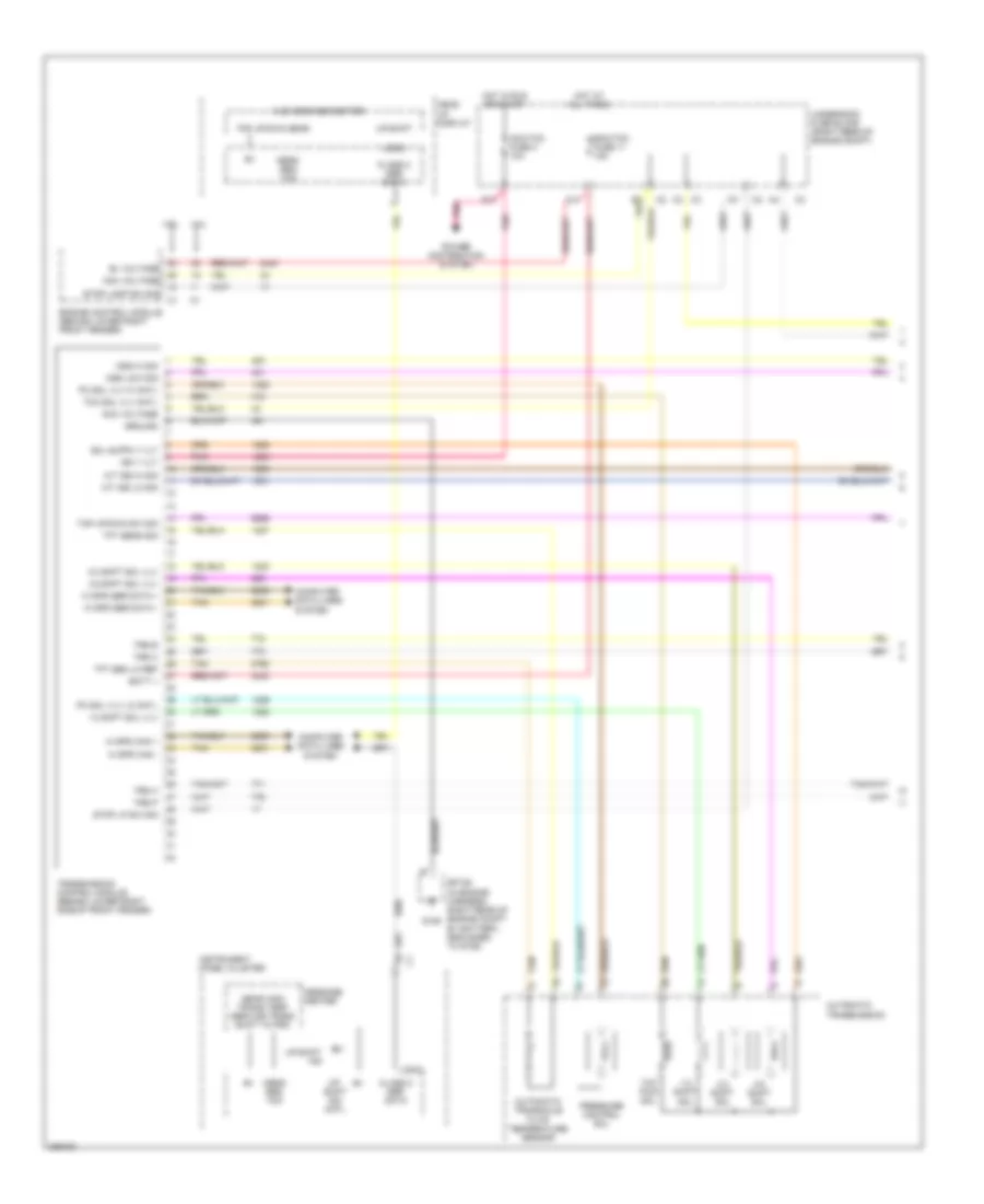 A T Wiring Diagram 1 of 2 for Cadillac XDiscovery 2006