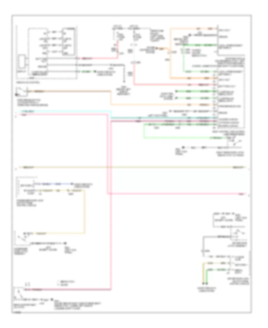 Instrument Cluster Wiring Diagram, Sedan CTS-V (2 of 3) for Cadillac CTS 2014
