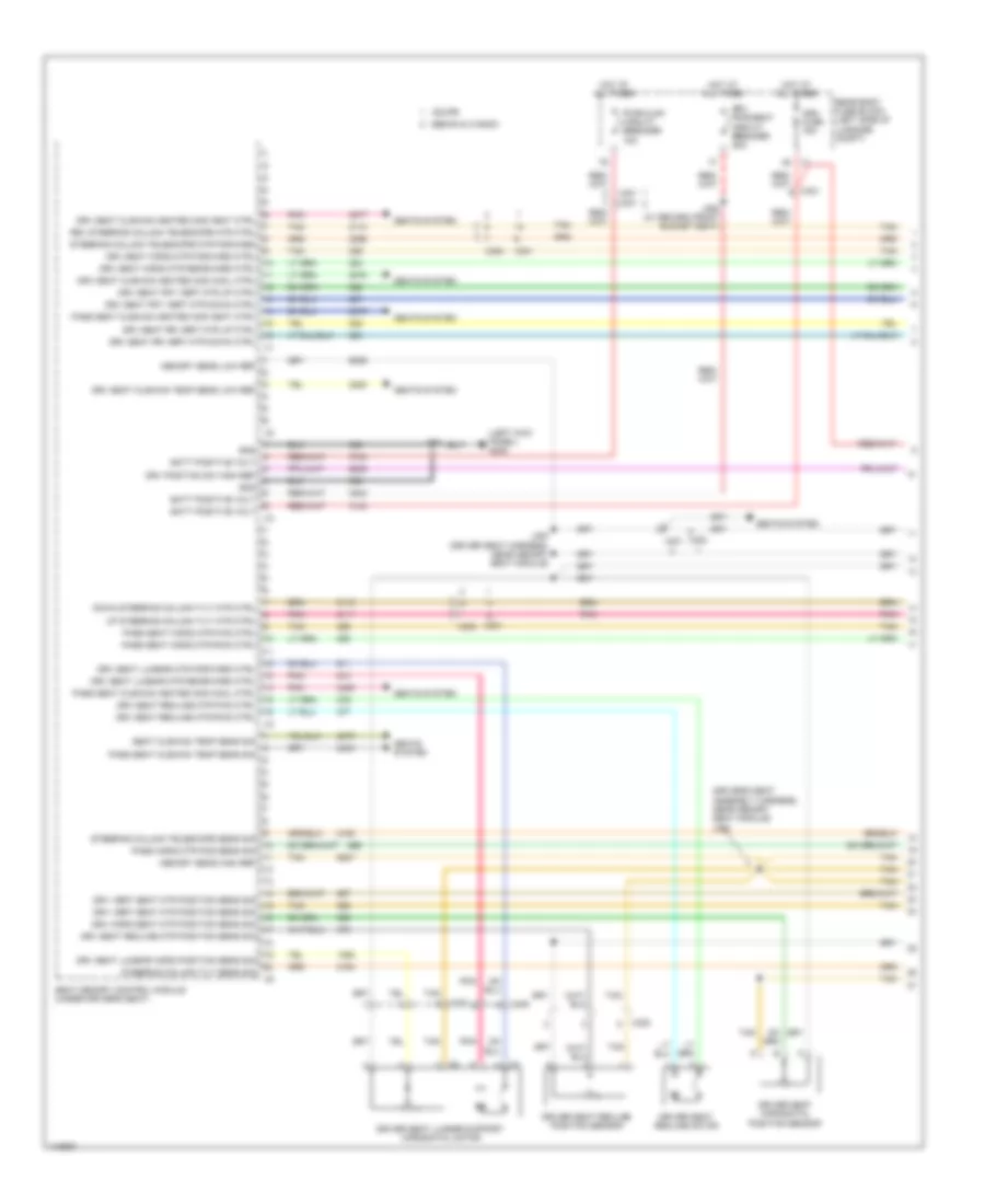 Memory Seat Wiring Diagram, Wagon (1 of 3) for Cadillac CTS 2014