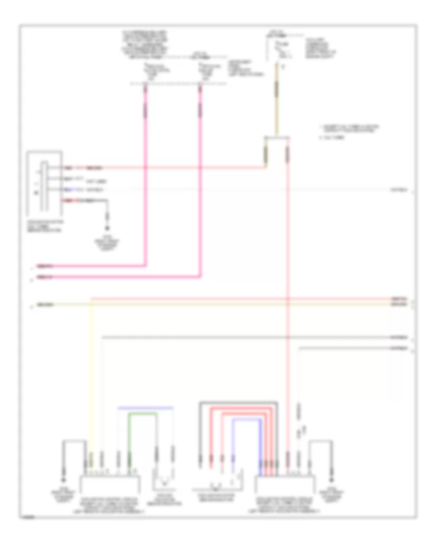 Automatic AC Wiring Diagram, Sedan Except CTS-V (4 of 5) for Cadillac CTS 2014