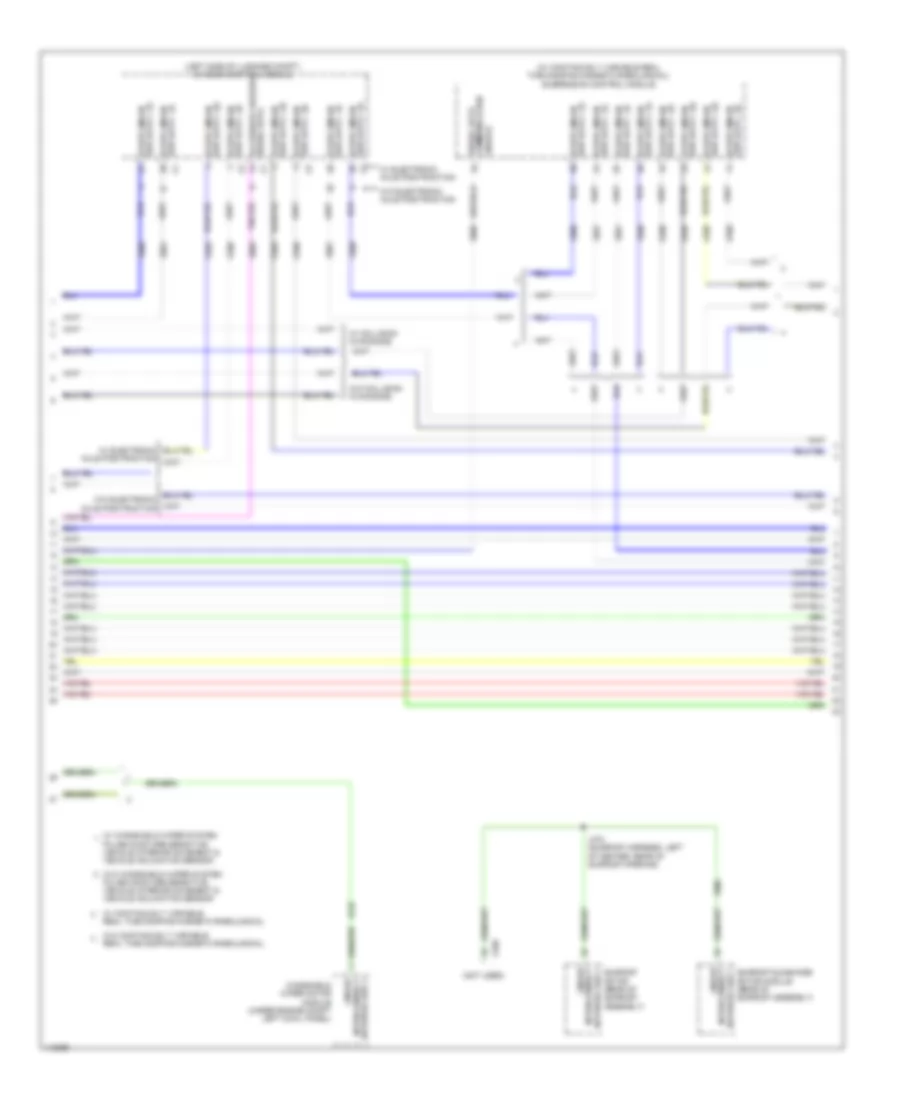 Computer Data Lines Wiring Diagram, Sedan Except CTS-V (7 of 9) for Cadillac CTS 2014