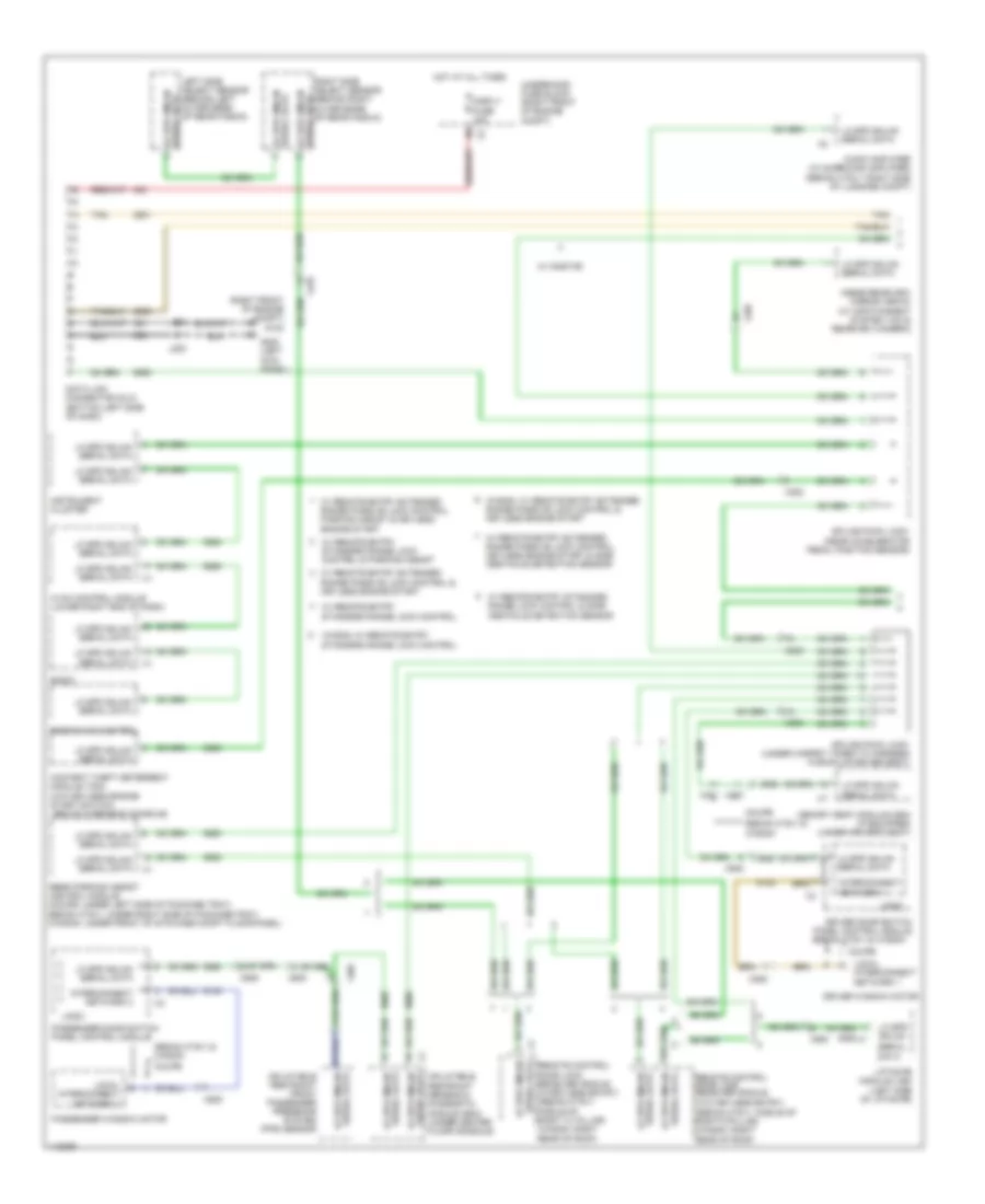 3.0L VIN 5, Computer Data Lines Wiring Diagram, Wagon (1 of 3) for Cadillac CTS 2014