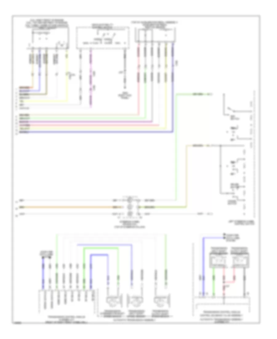 Cruise Control Wiring Diagram, Sedan Except CTS-V (2 of 2) for Cadillac CTS 2014