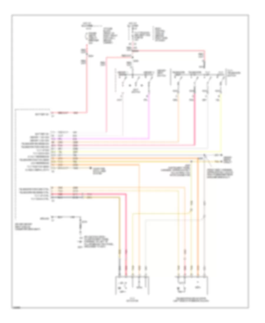 Steering Column Memory Wiring Diagram for Cadillac XDiscovery V 2006