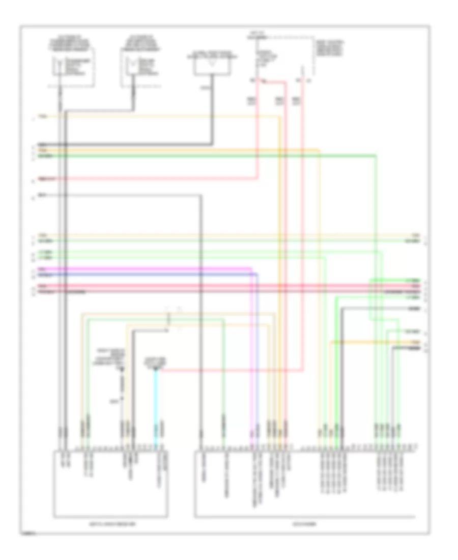 Radio Wiring Diagram 2 of 3 for Cadillac XDiscovery V 2006