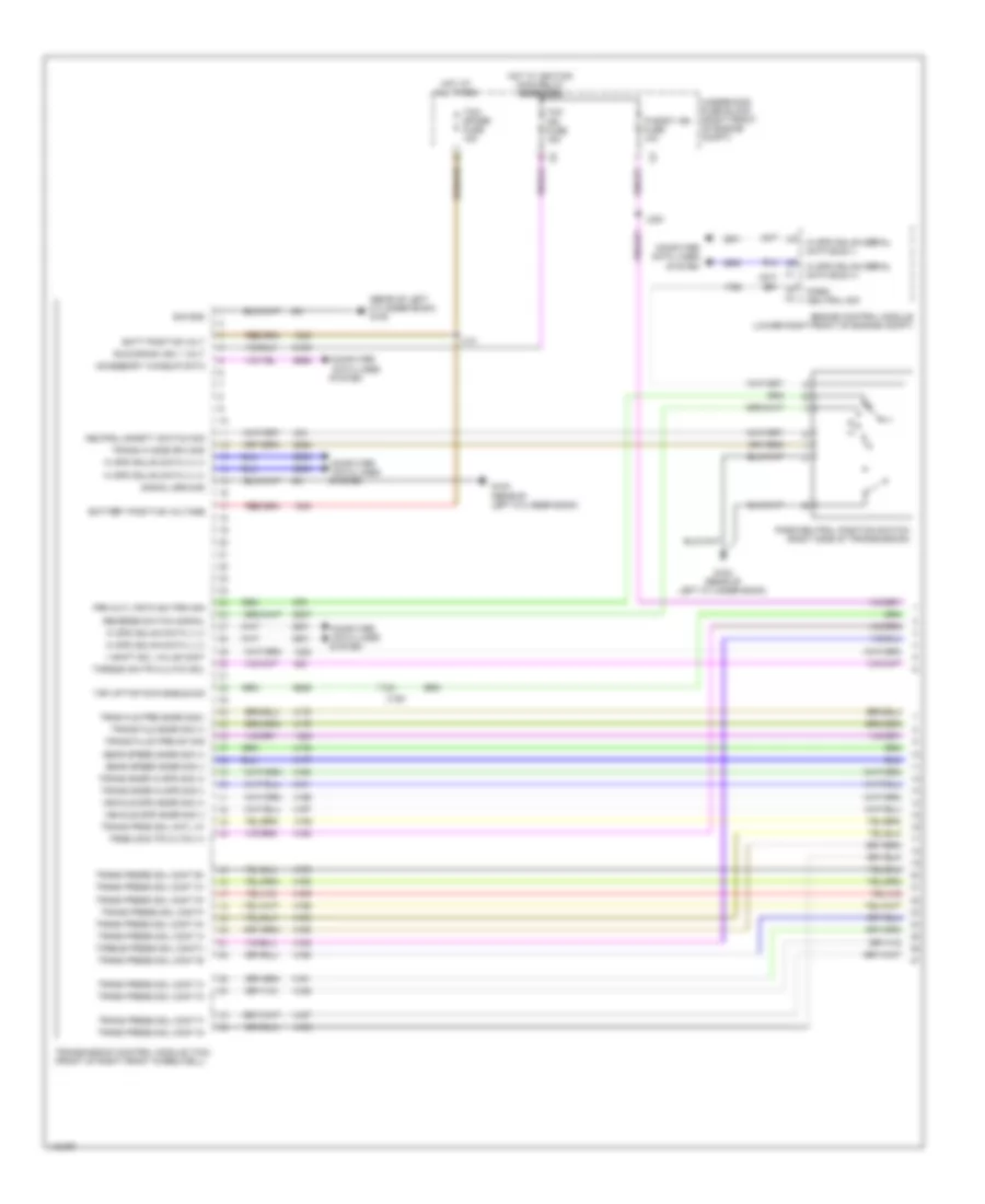 A T Wiring Diagram Sedan Except CTS V 8 Speed A T 1 of 3 for Cadillac CTS 2014
