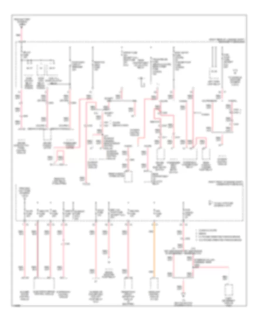 Power Distribution Wiring Diagram, Coupe (3 of 8) for Cadillac CTS 2014