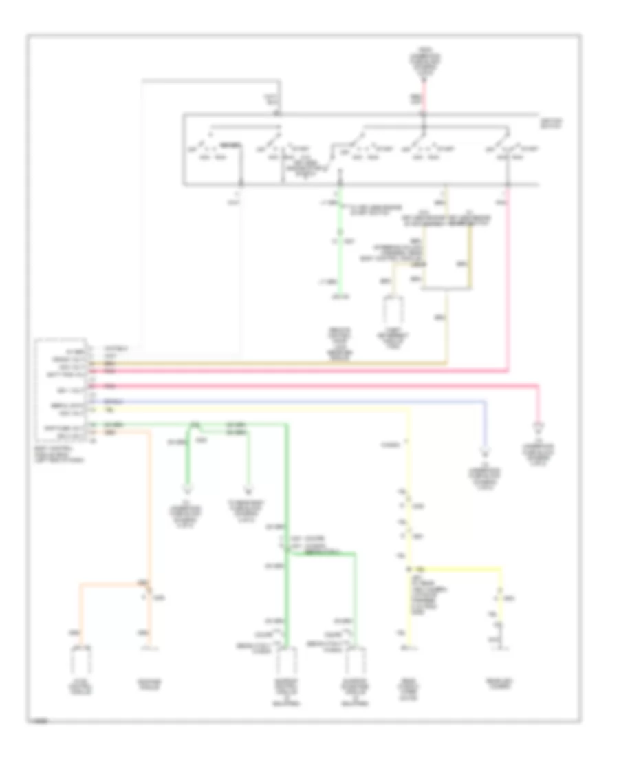 Power Distribution Wiring Diagram, Coupe (5 of 8) for Cadillac CTS 2014