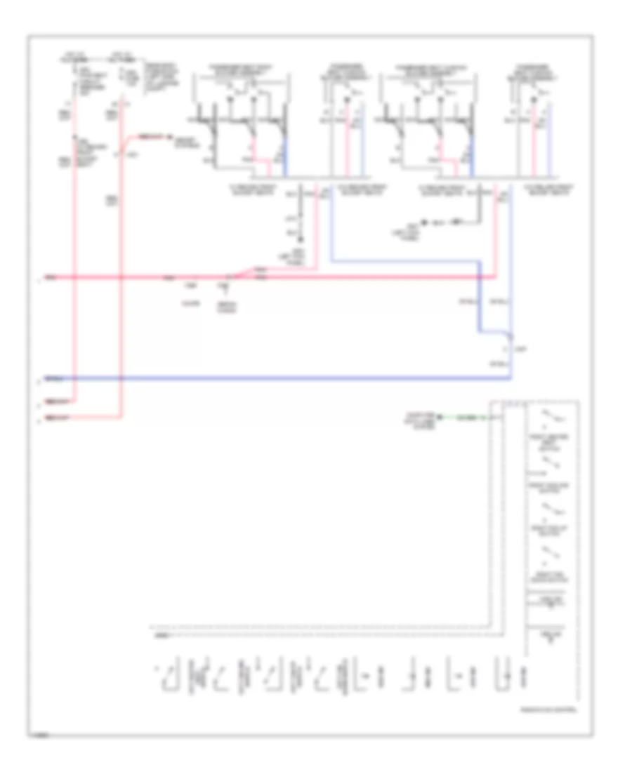 Front Heated Seats Wiring Diagram, Coupe (2 of 2) for Cadillac CTS 2014