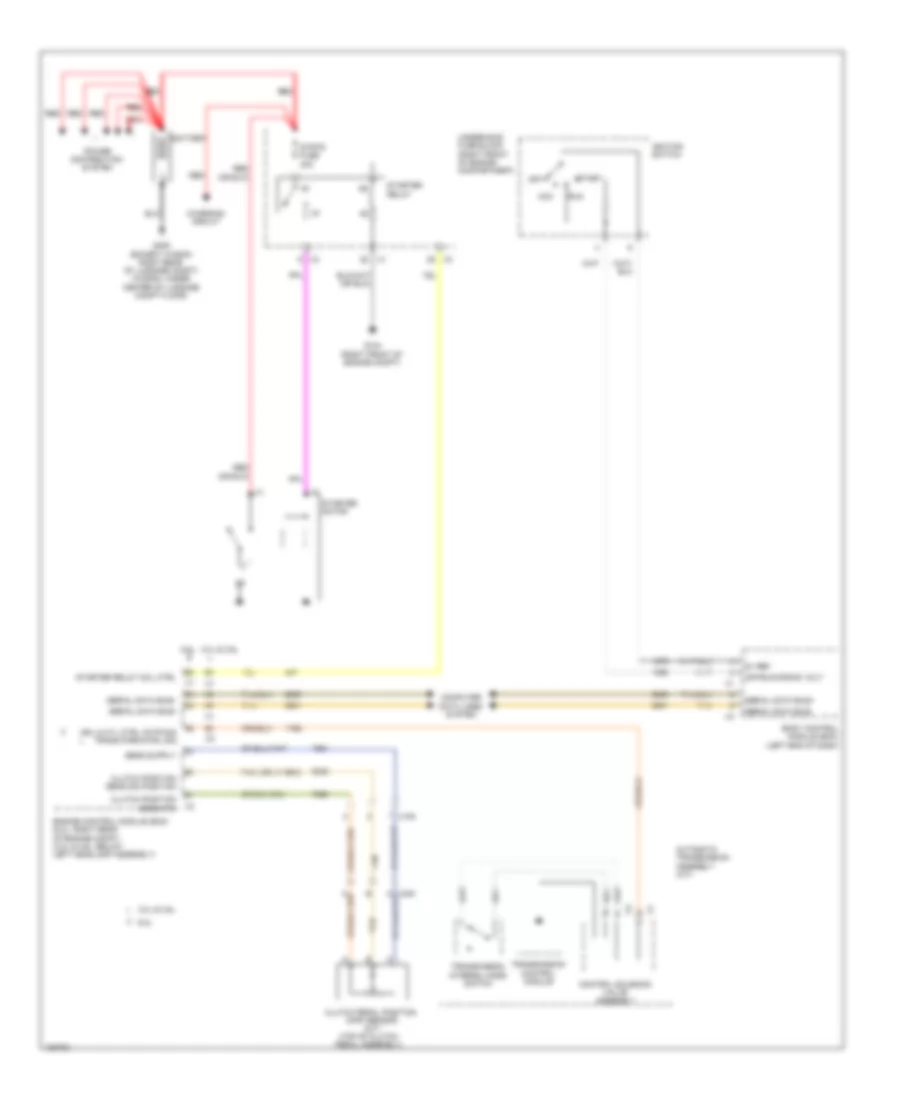 Starting Wiring Diagram Wagon for Cadillac CTS 2014