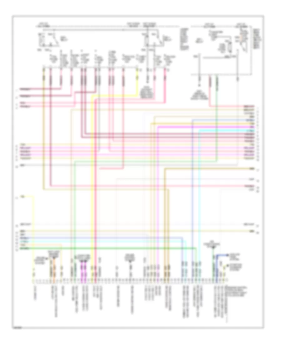 6 0L VIN U Engine Performance Wiring Diagram 3 of 5 for Cadillac CTS 2007
