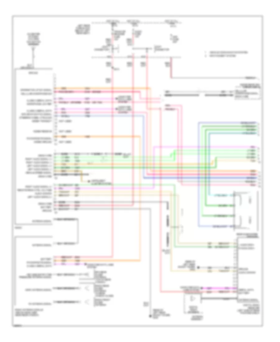 7 Speaker System Wiring Diagram Luxury 1 of 2 for Cadillac CTS 2007