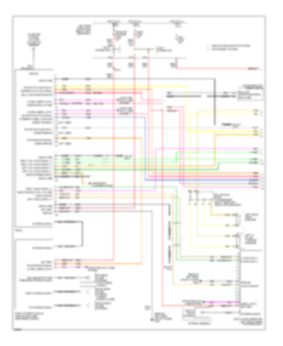 8 Speaker System Wiring Diagram Luxury 1 of 2 for Cadillac CTS 2007