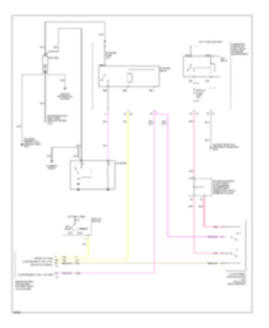 6 0L VIN U Starting Wiring Diagram for Cadillac CTS 2007