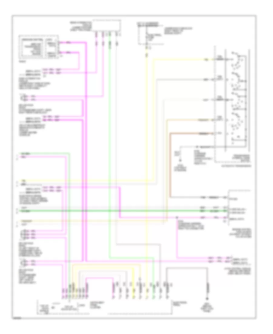 2 8L VIN T A T Wiring Diagram 2 of 2 for Cadillac CTS 2007
