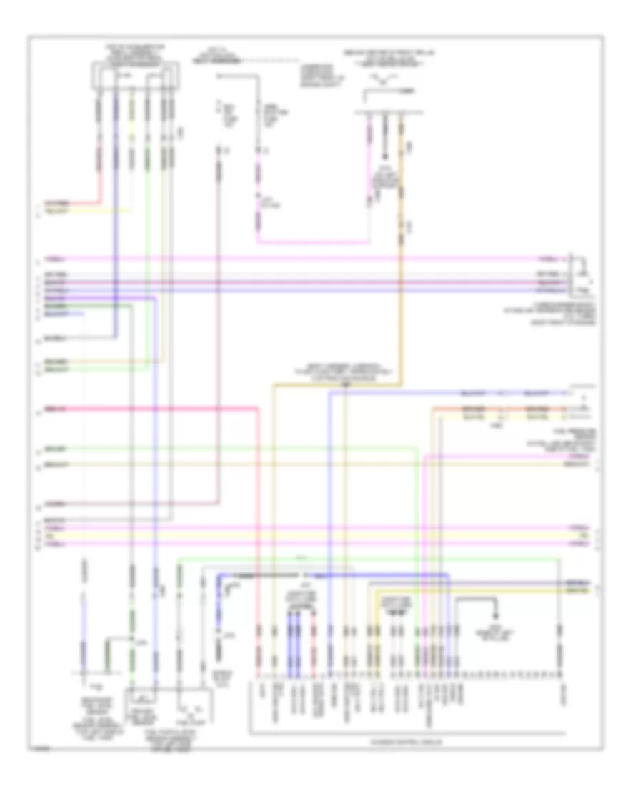 2.0L VIN X, Engine Performance Wiring Diagram (2 of 7) for Cadillac CTS Luxury 2014
