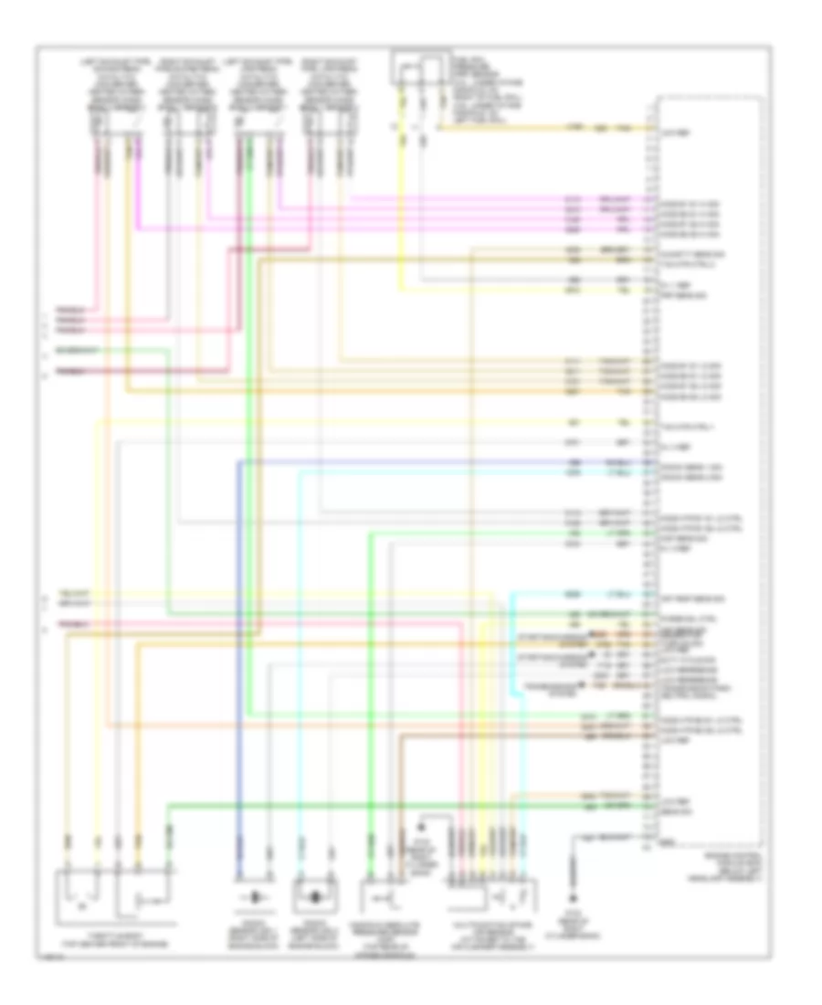 3.6L VIN 3, Engine Performance Wiring Diagram, Coupe (5 of 5) for Cadillac CTS Luxury 2014