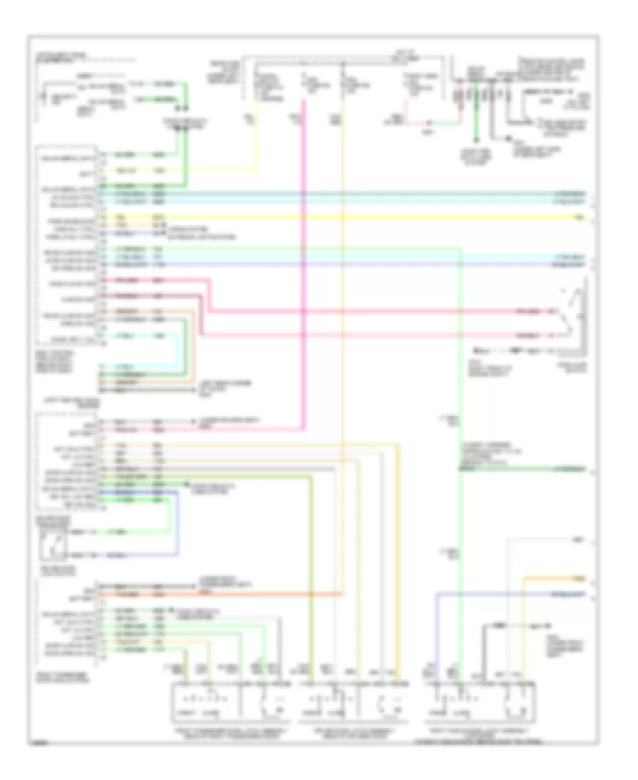 Forced Entry Wiring Diagram Hearse  Limousine 1 of 2 for Cadillac DTS 2007