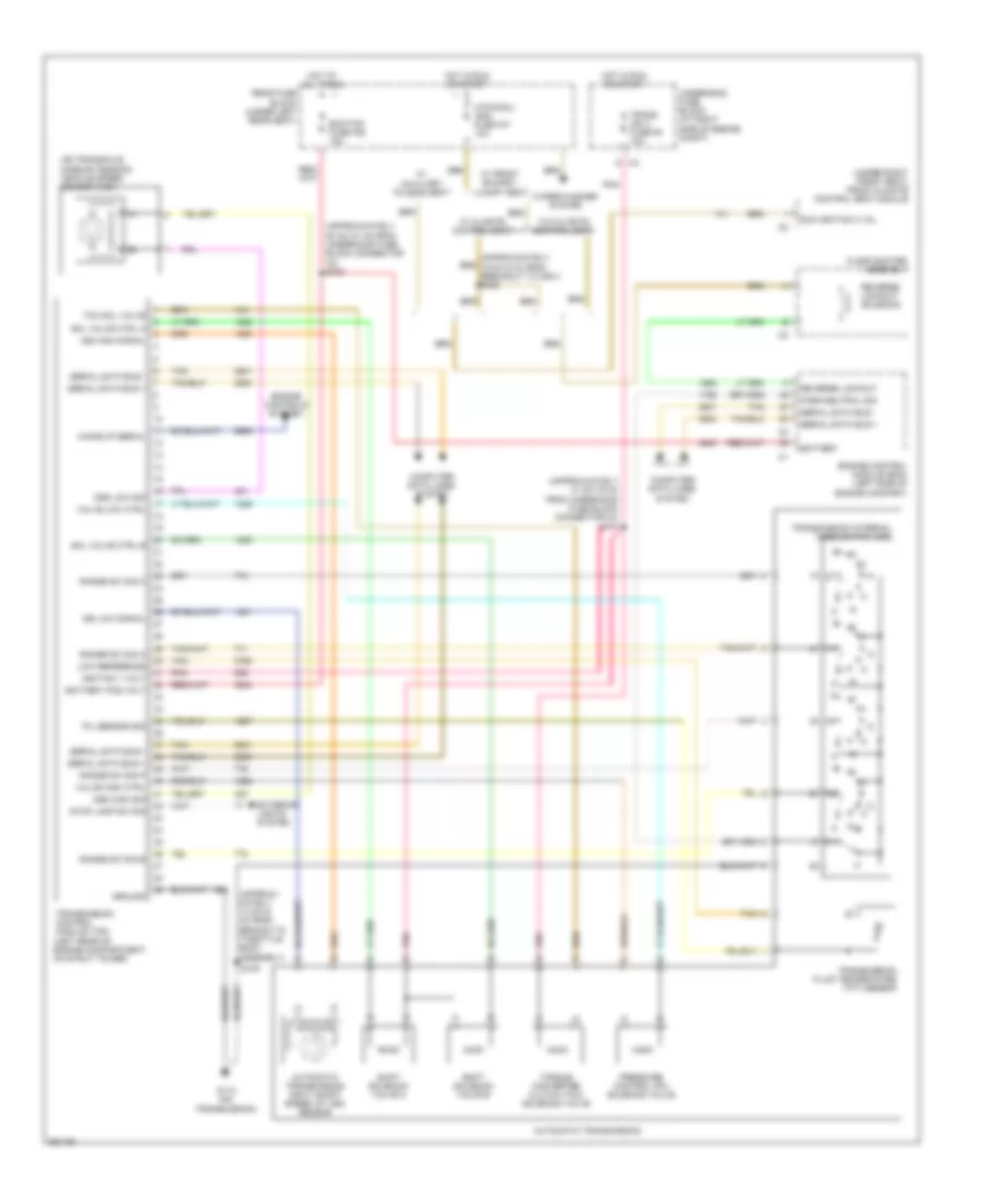 4 6L VIN Y A T Wiring Diagram for Cadillac DTS 2007