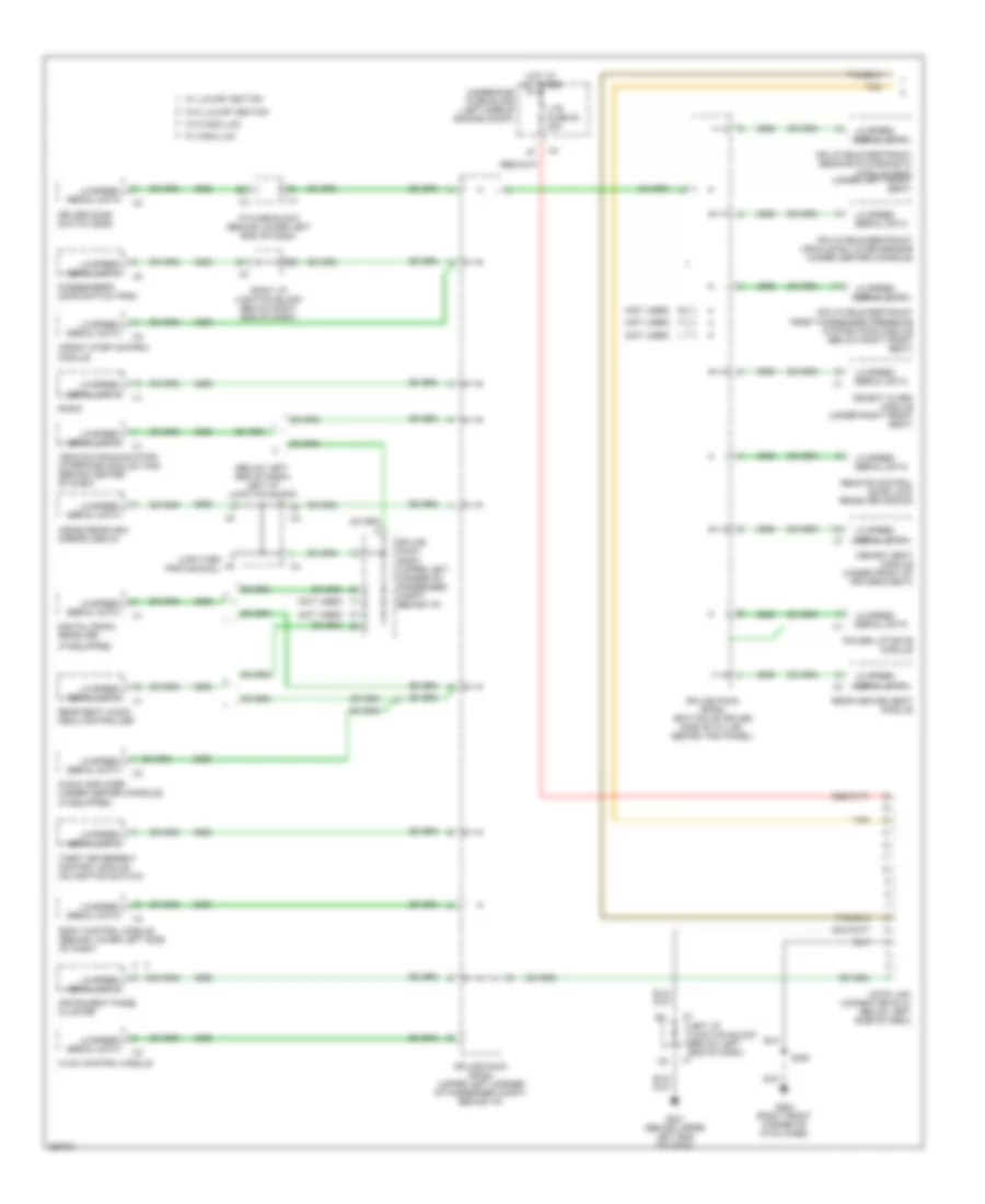 Computer Data Lines Wiring Diagram 1 of 2 for Cadillac Escalade 2007