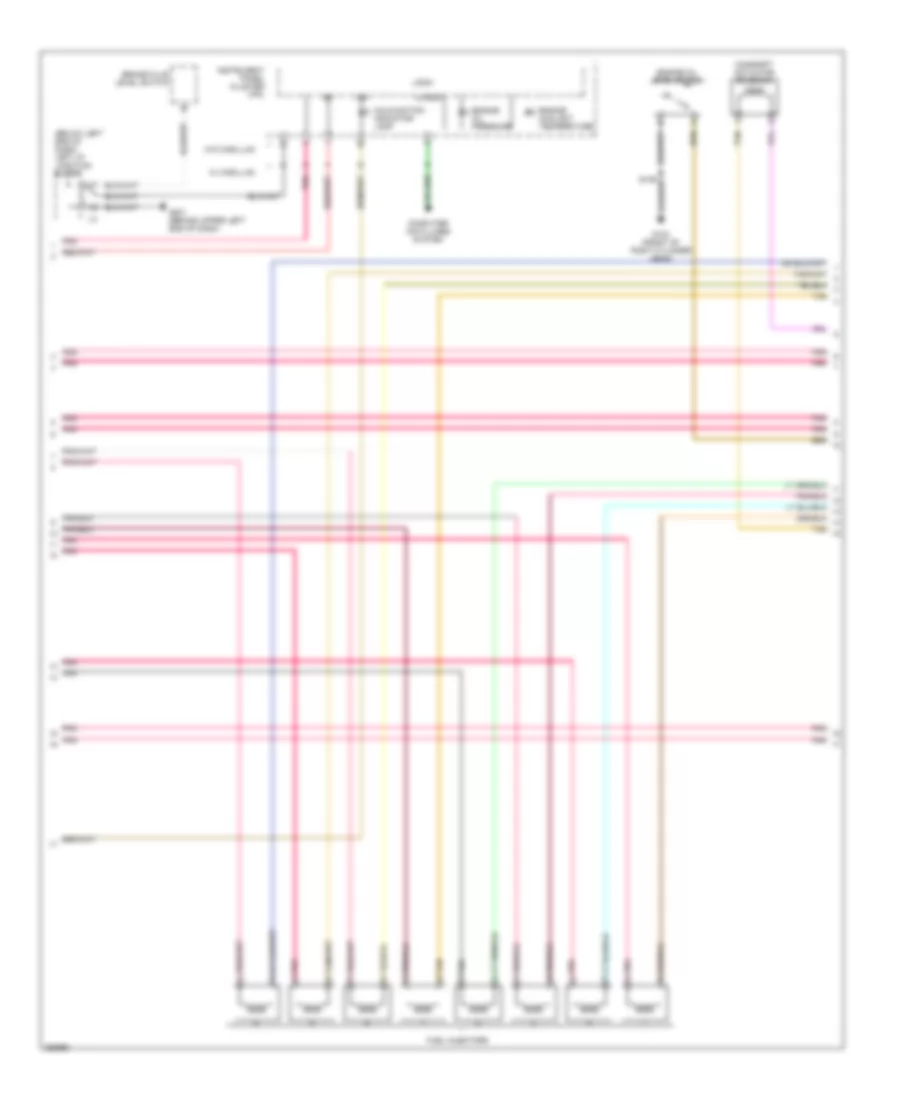 6.2L VIN 8, Engine Performance Wiring Diagram (3 of 5) for Cadillac Escalade 2007